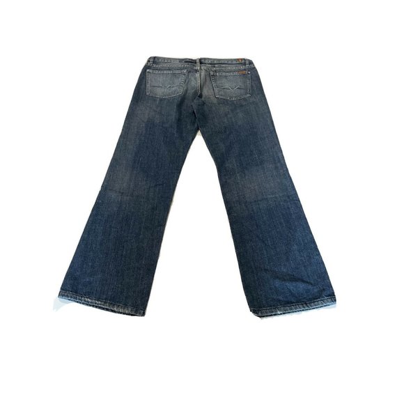 NWT 7 jeans for all mankind for men size 38 STRAIGHT BLUE COLOR - Picture 4 of 6